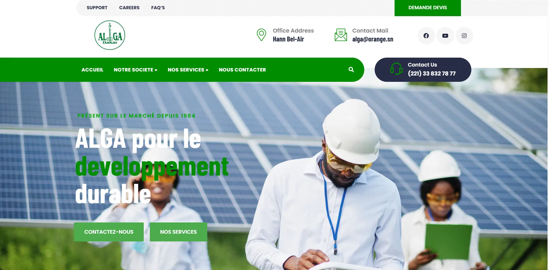 création site web by AMAN